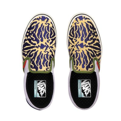 Vans Bugs ComfyCush Slip-On - Kadın Slip-On Ayakkabı (Mavi)